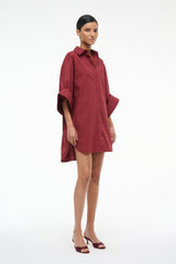 NICO DRESS SANGRIA