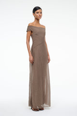 CHEYENNE DRESS TAUPE