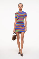 WADE DRESS SPECTRUM STRIPE