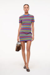 WADE DRESS SPECTRUM STRIPE
