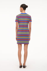 WADE DRESS SPECTRUM STRIPE