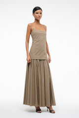 ARI DRESS TAUPE