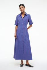 JOAN DRESS ATLAS STRIPE