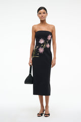 BROOKE DRESS DAHLIA DAYDREAM BLACK