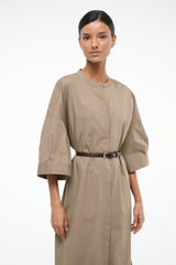 ENZO MAXI DRESS TAUPE