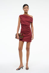 PHARE MINI DRESS SANGRIA