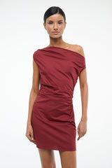 PHARE MINI DRESS SANGRIA
