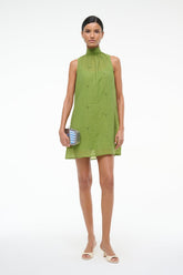 ADDY MINI DRESS GARDEN GREEN