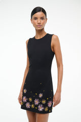 MERCER DRESS DAHLIA DAYDREAM BLACK