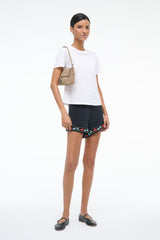 VON SILK SHORT BLACK