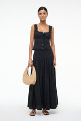 PROCIDA SKIRT BLACK EYELET