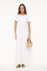 PROCIDA SKIRT WHITE EYELET