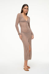 SHOKO COVERUP DRESS TAUPE