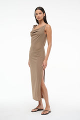 VIENNA DRESS TAUPE