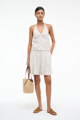 CRUZ LINEN SHORT NATURAL