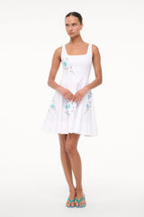 MINI WELLS DRESS DANDELION WHITE