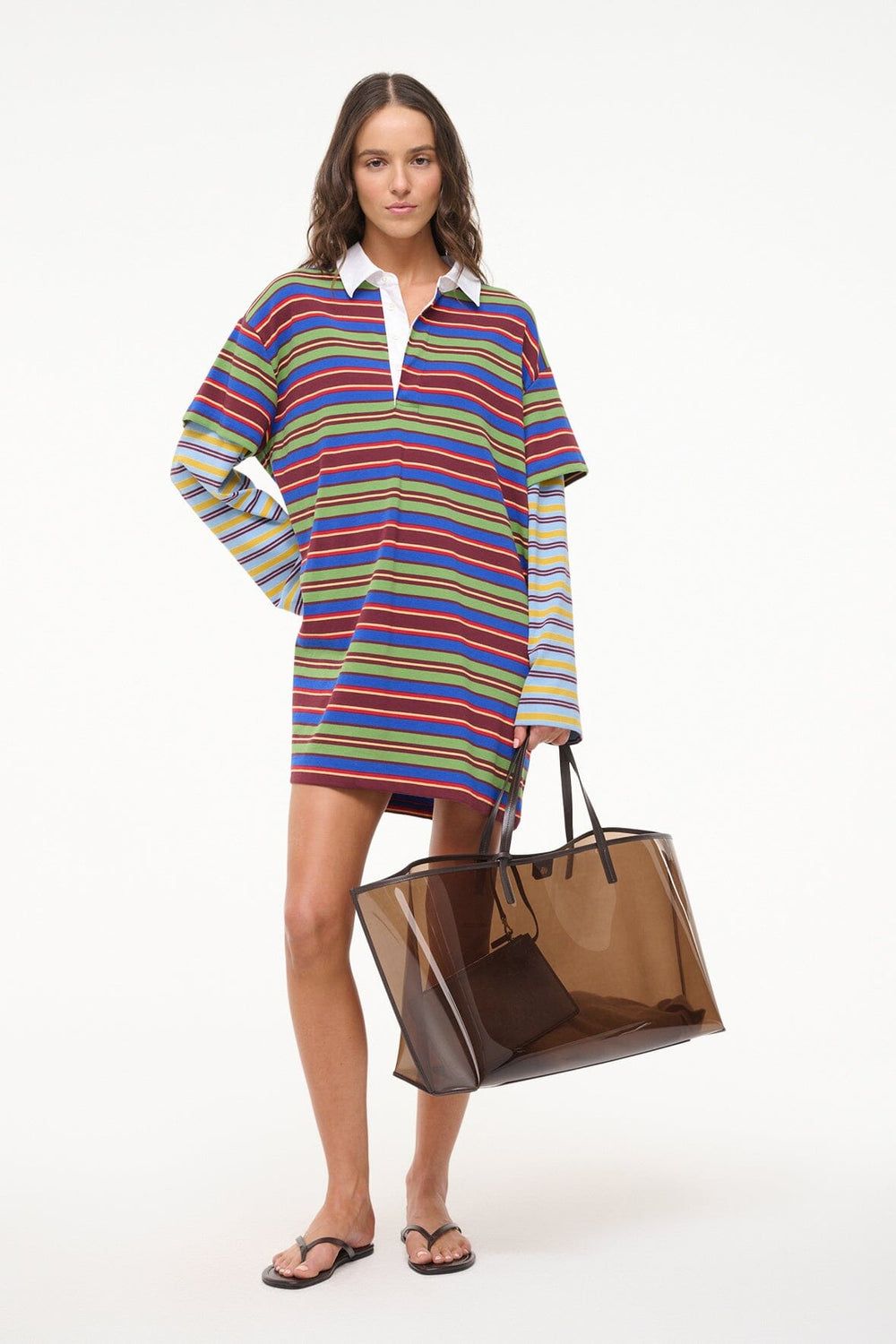 IVAR DRESS SPECTRUM STRIPE/LINUS STRIPE