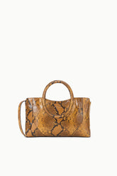 MAUDE MINI SATCHEL BAG SNAKE
