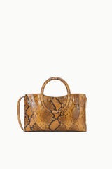 MAUDE MINI SATCHEL BAG SNAKE