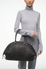 HESTER SATCHEL ESPRESSO WOVEN