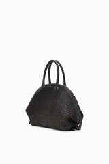 HESTER SATCHEL ESPRESSO WOVEN