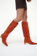 WALLY BOOT AUBURN SUEDE