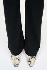 WALLY ANKLE BOOT WHITE SNAKE