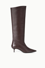 SEBASTIAN KITTEN HEEL BOOT ESPRESSO