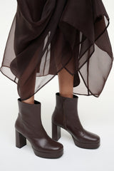 JODIE PLATFORM ANKLE BOOT ESPRESSO