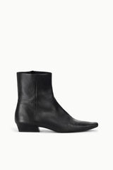 WALLY FLAT ANKLE BOOT BLACK