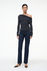 PHILOMENA TOP CHARCOAL