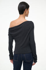 PHILOMENA TOP CHARCOAL