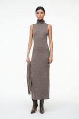 CANAL MIDI DRESS TRUFFLE