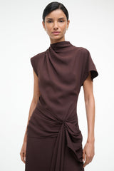 DAVINA DRESS EARTH