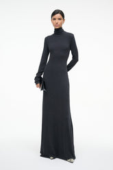VANYA DRESS CHARCOAL