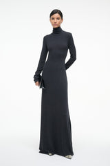 VANYA DRESS CHARCOAL