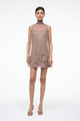 ALBEE MINI DRESS TRUFFLE