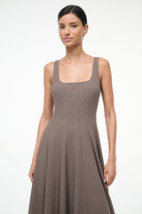 WELLS DRESS HOUNDSTOOTH