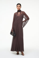 ESTHER MAXI DRESS EARTH