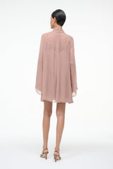 ESTHER MINI DRESS TAUPE