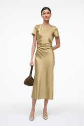 MARCEL SILK DRESS ANTIQUE