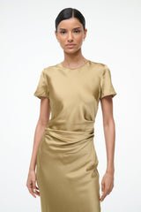 MARCEL SILK DRESS ANTIQUE