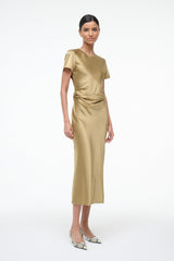 MARCEL SILK DRESS ANTIQUE