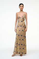 HANK SILK DRESS VINTAGE FLORAL