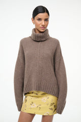 BETSY CASHMERE SWEATER TRUFFLE
