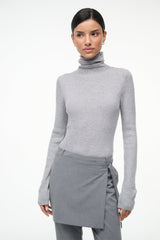 TONI SUPERFINECASHMERE SWEATER ASH GREY