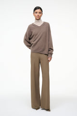 DORIS CASHMERE SWEATER TRUFFLE