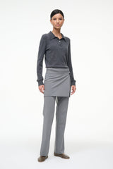 GEMMA CASHMERE SWEATER CHARCOAL