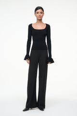 SHELLEY TOP BLACK