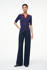 GENE TOP NAVY SANGRIA